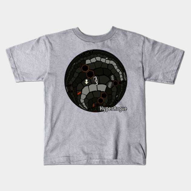 HyperRogue Ivory Tower Kids T-Shirt by zenorogue